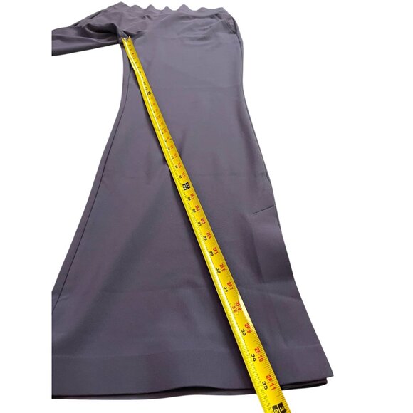 Athleta Venice Flare Pant Nightfall Purple Yoga Lounge Comfortable Activewear L - Picture 4 of 10